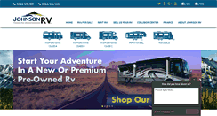Desktop Screenshot of johnsonrv.com